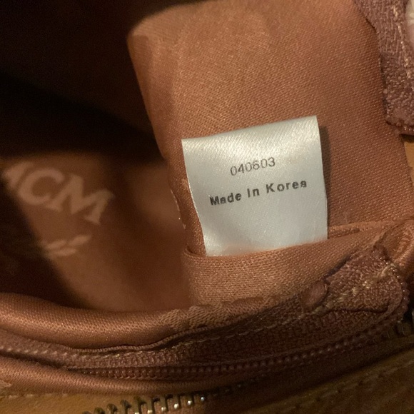 MCM Pre-loved EUC Authentic Cognac Boston Bag - Picture 14 of 17